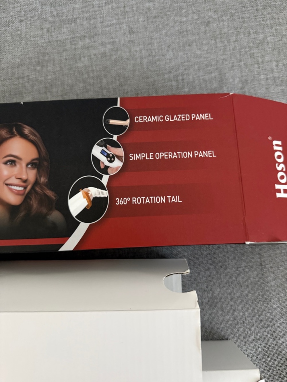 Hoson Professional Hair Curler - Rose Gold & White 2 inch - Picture 5 of 6